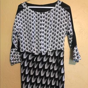 rag and bone geometric dress